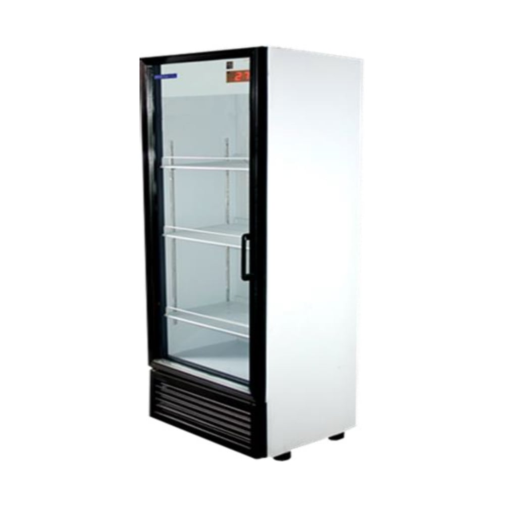 Masser VBL-400 Refrigerador Vertical 1 Puerta Cristal 19 Pies Cúbicos