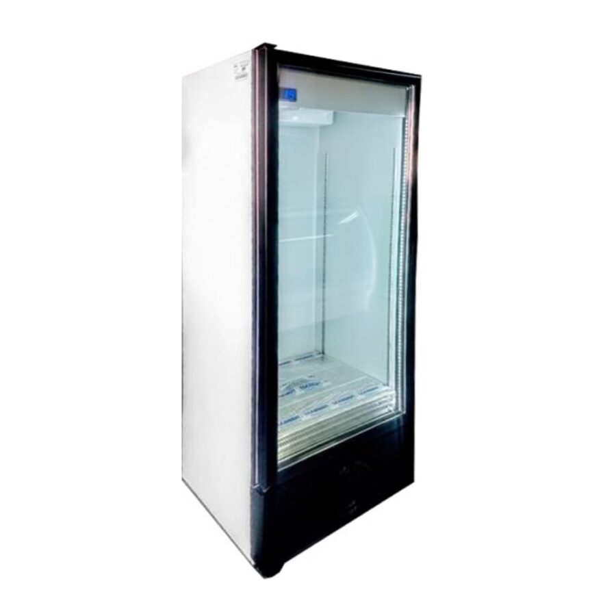 Masser VBL-450-Panadero Refrigerador Vertical 1 Puerta Cristal 21 Pies Cúbicos