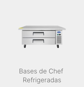 Bases Refrigeradas para Chef