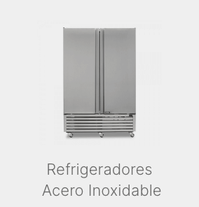 Refrigeradores Acero Inoxidable