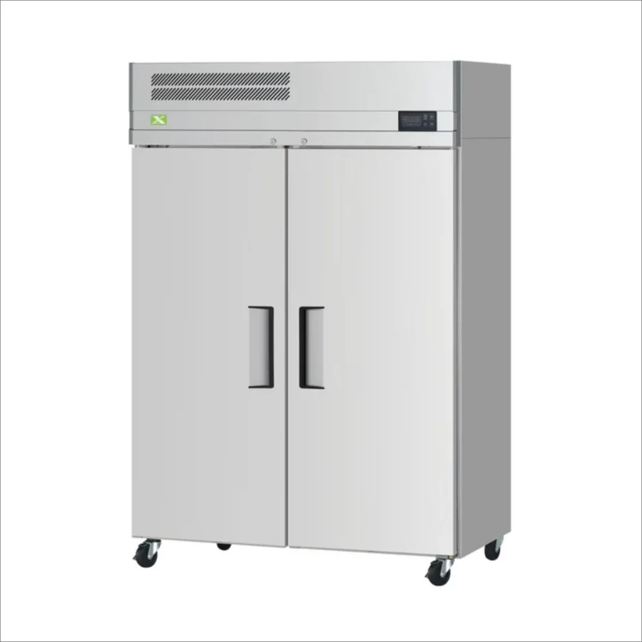 Sobrinox RVS-47-2S Refrigerador Vertical 2 Puertas Sólidas Acero Inoxidable 42.27 pies